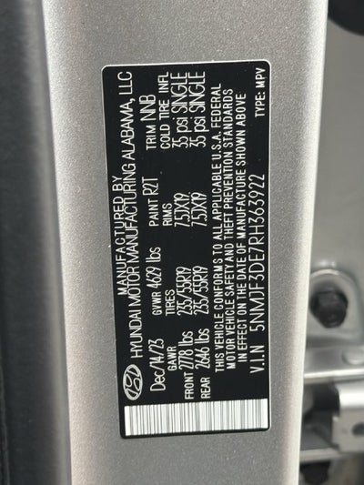 2024 Hyundai TUCSON SEL