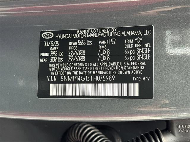 2026 Hyundai SANTA FE HYBRID SE