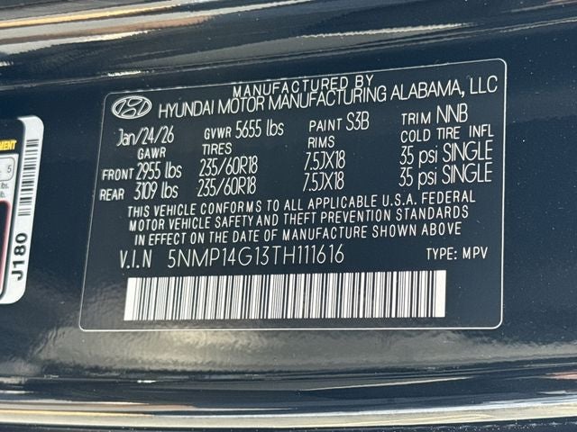 2026 Hyundai SANTA FE HYBRID SE