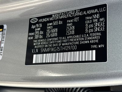 2026 Hyundai SANTA FE HYBRID SE