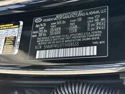 2026 Hyundai SANTA FE HYBRID SE