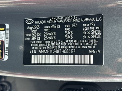 2026 Hyundai SANTA FE HYBRID SE