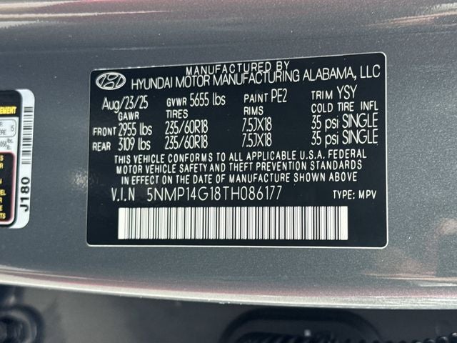 2026 Hyundai SANTA FE HYBRID SE
