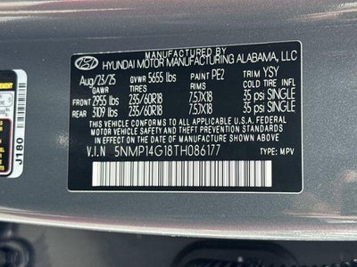 2026 Hyundai SANTA FE HYBRID SE