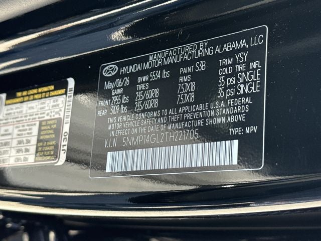 2026 Hyundai SANTA FE SE FWD