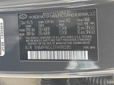 2026 Hyundai SANTA FE SE FWD