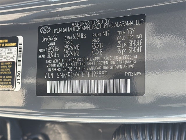 2026 Hyundai SANTA FE SE FWD