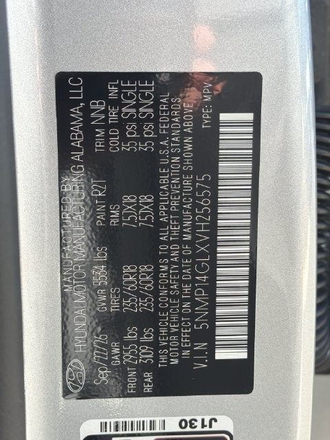 2027 Hyundai SANTA FE SE FWD