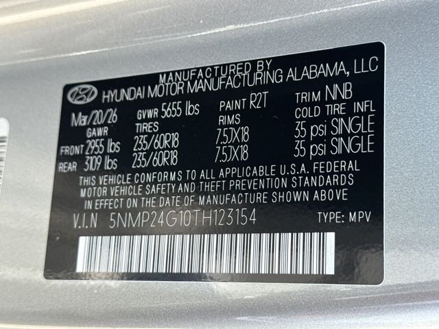 2026 Hyundai SANTA FE HYBRID SEL