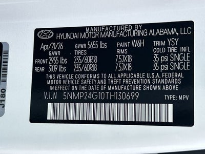 2026 Hyundai SANTA FE HYBRID SEL