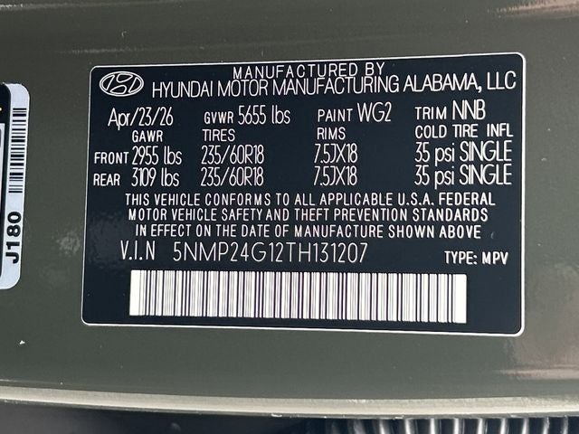 2026 Hyundai SANTA FE HYBRID SEL
