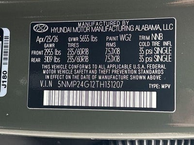 2026 Hyundai SANTA FE HYBRID SEL