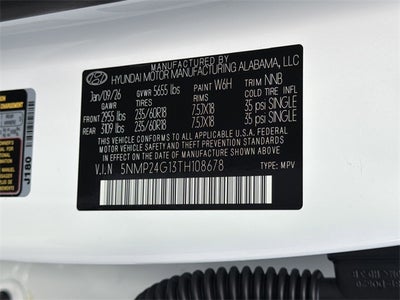 2026 Hyundai SANTA FE HYBRID SEL