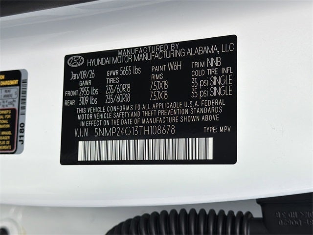 2026 Hyundai SANTA FE HYBRID SEL