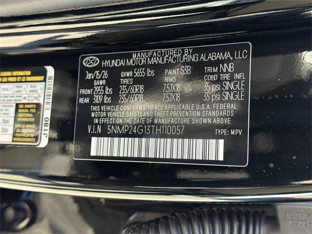 2026 Hyundai SANTA FE HYBRID SEL