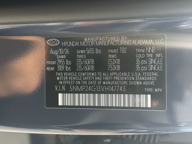 2027 Hyundai SANTA FE HYBRID SEL