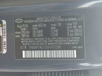 2027 Hyundai SANTA FE HYBRID SEL