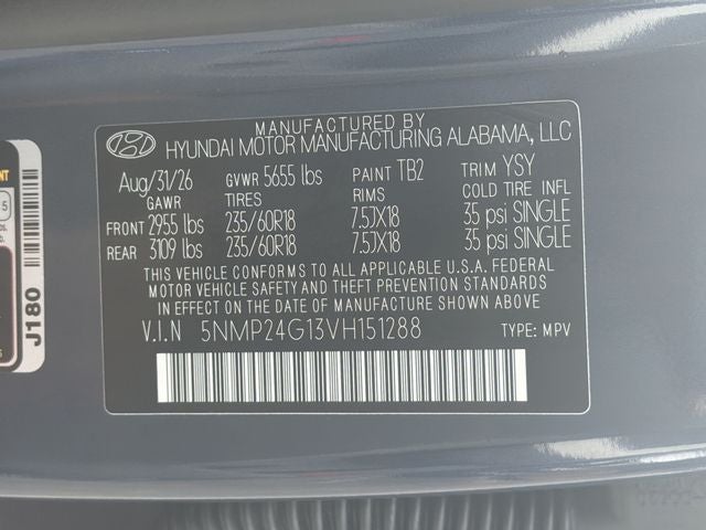 2027 Hyundai SANTA FE HYBRID SEL