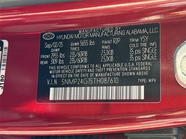 2026 Hyundai SANTA FE HYBRID SEL