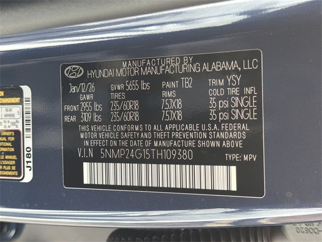 2026 Hyundai SANTA FE HYBRID SEL