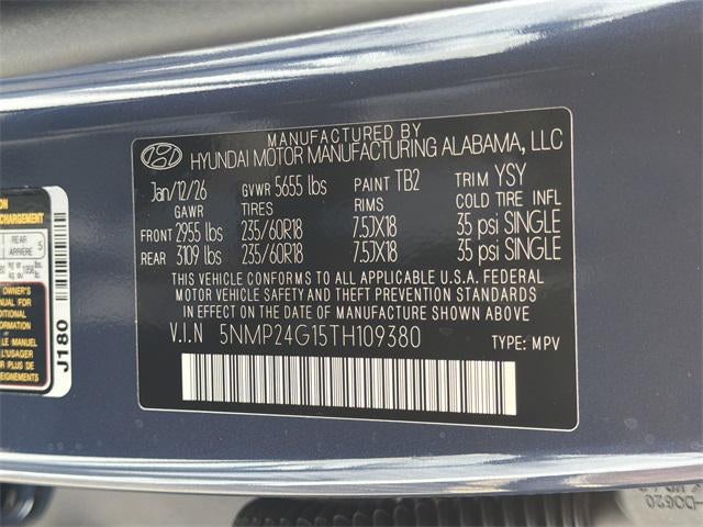 2026 Hyundai SANTA FE HYBRID SEL