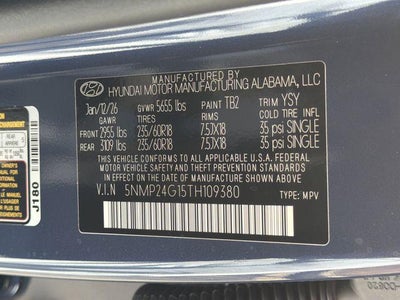 2026 Hyundai SANTA FE HYBRID SEL
