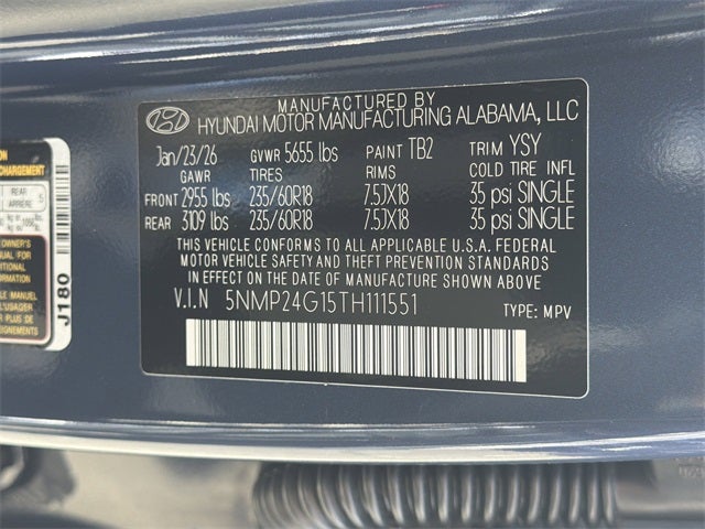 2026 Hyundai SANTA FE HYBRID SEL