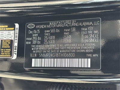 2026 Hyundai SANTA FE HYBRID SEL