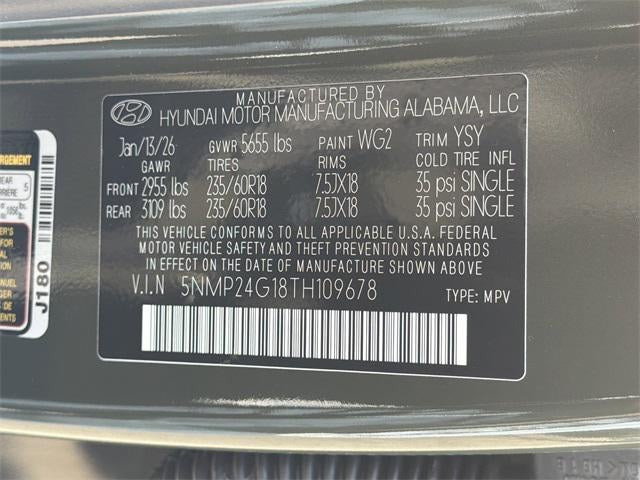 2026 Hyundai SANTA FE HYBRID SEL