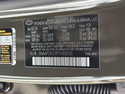 2026 Hyundai SANTA FE HYBRID SEL