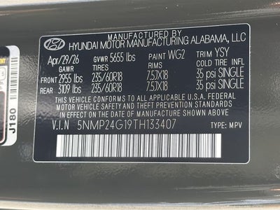 2026 Hyundai SANTA FE HYBRID SEL
