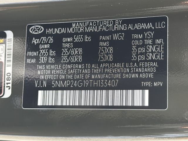 2026 Hyundai SANTA FE HYBRID SEL
