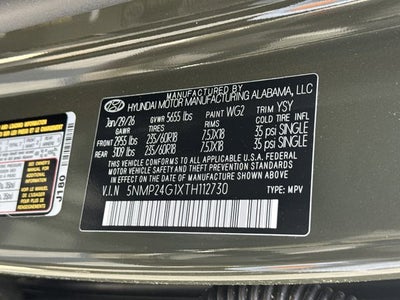 2026 Hyundai SANTA FE HYBRID SEL