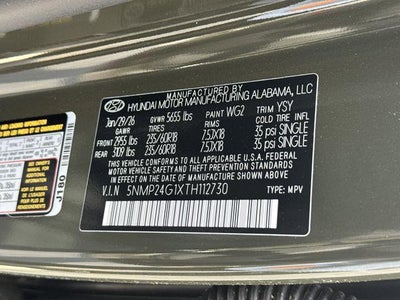 2026 Hyundai SANTA FE HYBRID SEL