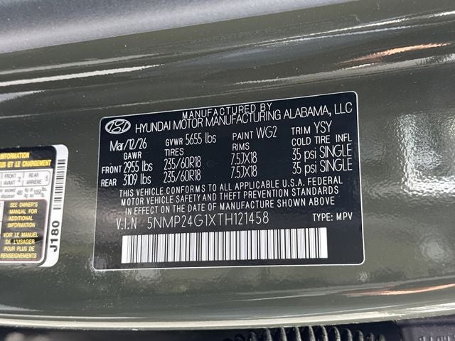 2026 Hyundai SANTA FE HYBRID SEL