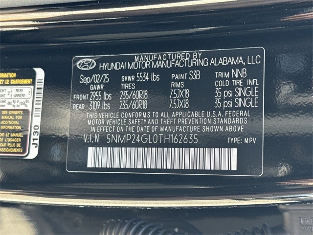 2026 Hyundai SANTA FE SEL FWD