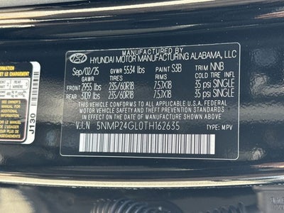 2026 Hyundai SANTA FE SEL