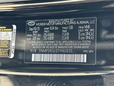 2026 Hyundai SANTA FE SEL FWD