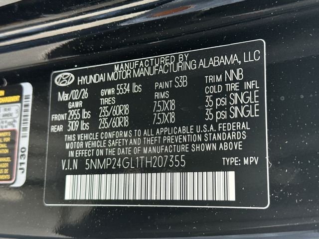2026 Hyundai SANTA FE SEL FWD