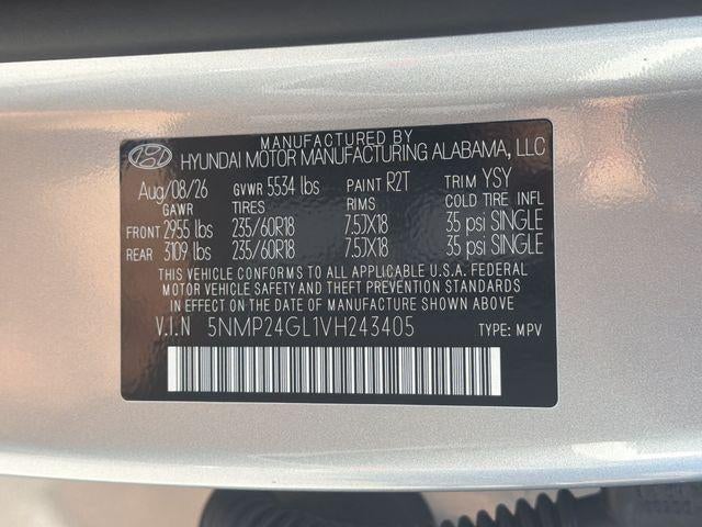 2027 Hyundai SANTA FE SEL FWD