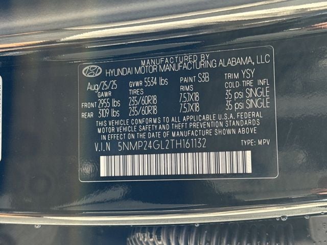 2026 Hyundai SANTA FE SEL