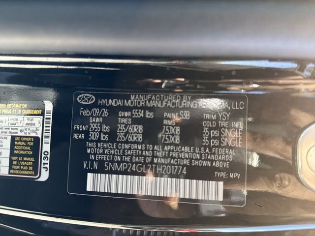 2026 Hyundai SANTA FE SEL