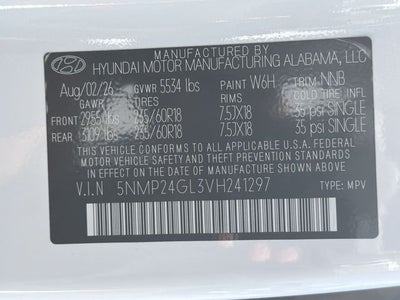 2027 Hyundai SANTA FE SEL FWD