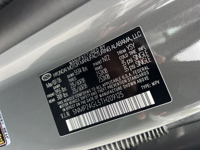 2026 Hyundai SANTA FE SEL FWD