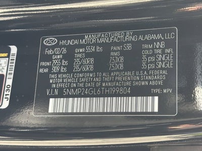 2026 Hyundai SANTA FE SEL FWD