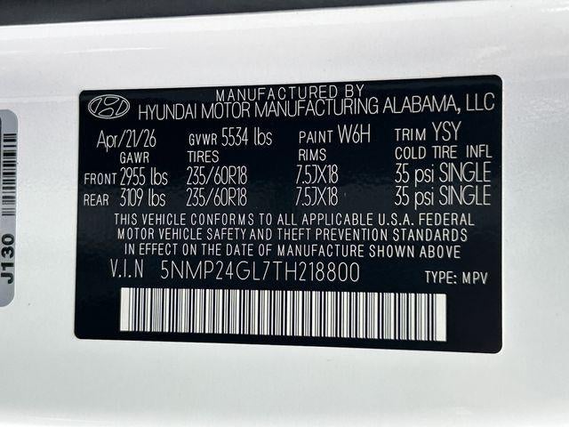 2026 Hyundai SANTA FE SEL FWD