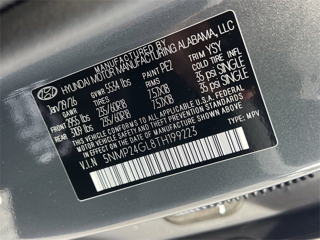 2026 Hyundai SANTA FE SEL FWD