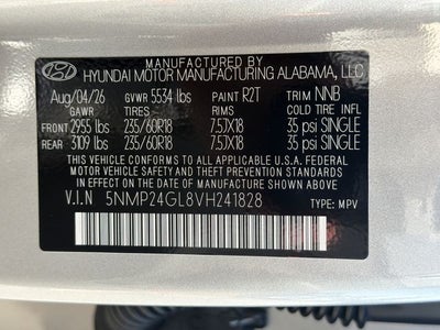 2027 Hyundai SANTA FE SEL FWD