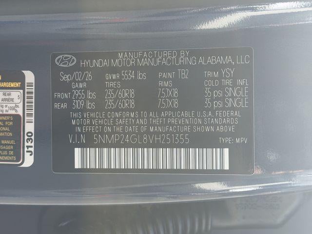 2027 Hyundai SANTA FE SEL FWD