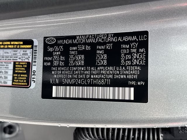 2026 Hyundai SANTA FE SEL FWD